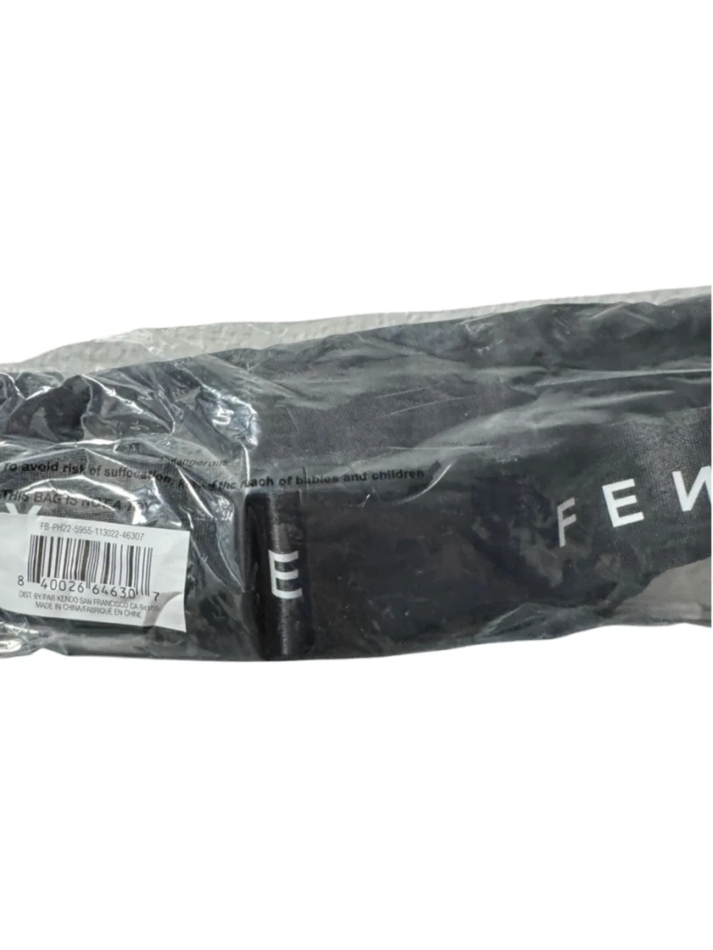 New Fenty Beauty Crossbody Bag, Black, Bum Bag